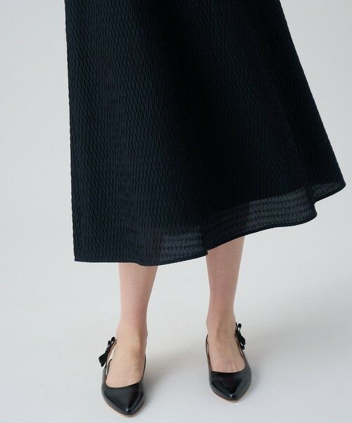 ANAYI / アナイ ミニ・ひざ丈スカート | フクレジャガードフレア スカート | 詳細10