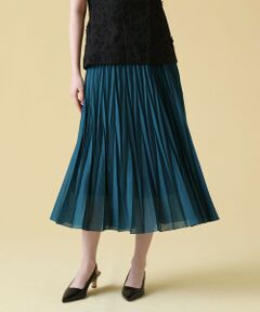 ANAYIアナイ　ロングスカート　ウエストリボン　グリーン緑 ANAYIアナイ ロングスカート ウエストリボン グリーン緑 激安