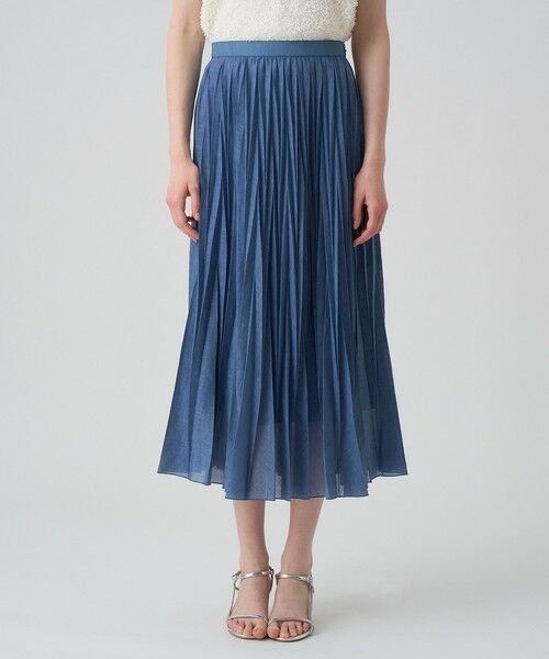 ANAYI / アナイ ロング・マキシ丈スカート | ソフトラミーランダムプリーツ スカート | 詳細6