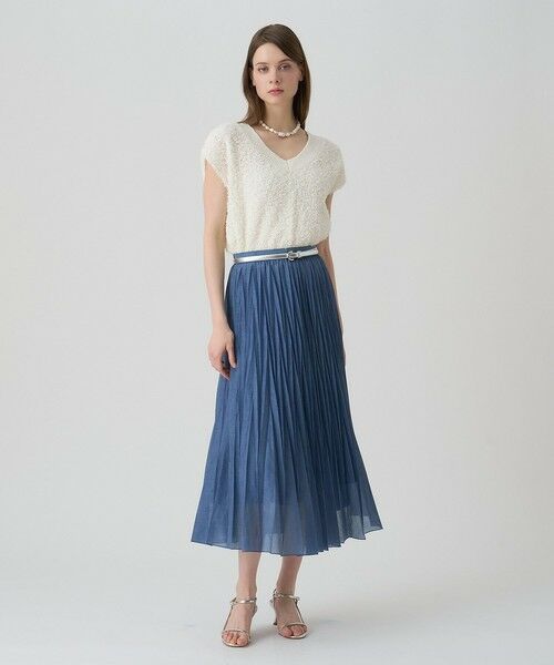 【193】アナイ　ツイルアシメ スカート ANAYI（アナイ）の「ツイルアシメ スカート（スカート）」 - WEAR