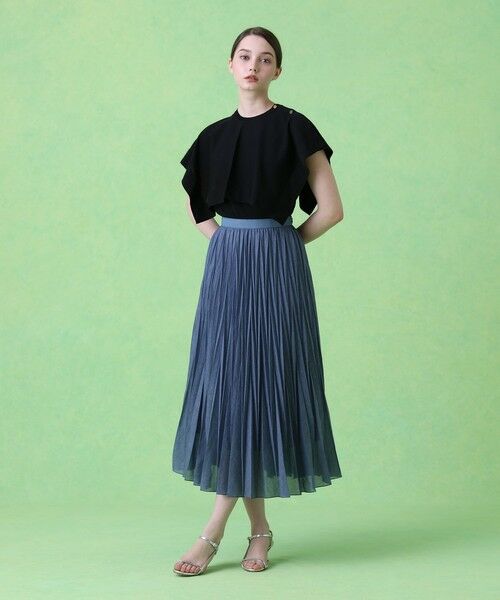 スカート Random Pleated Maxi Skirt Random Pleated Maxi Skirt