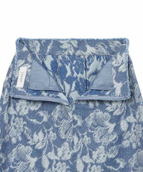 ハナ様♡専用 セール】 デニムフラワージャガードポケットスカート （ロング