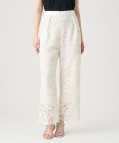 ANAYI / アナイ その他パンツ | 【セットアップ対応商品】ケミカルレースタックパンツ