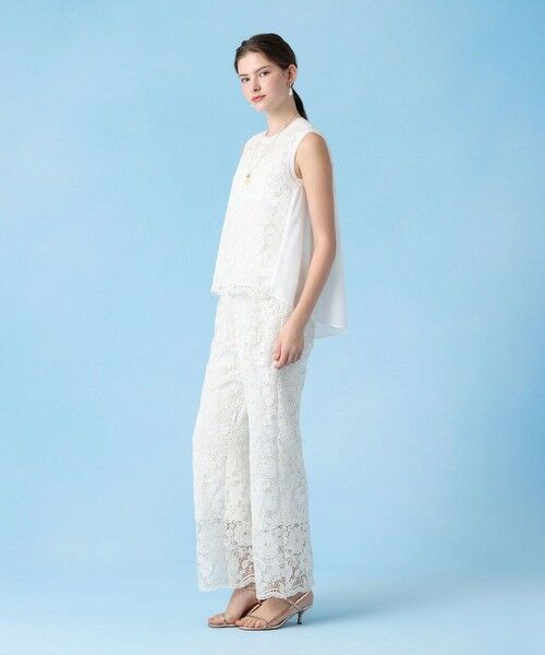 ANAYI / アナイ その他パンツ | 【セットアップ対応商品】ケミカルレースタックパンツ | 詳細5