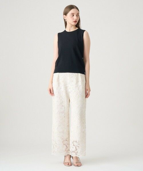 ANAYI / アナイ その他パンツ | 【セットアップ対応商品】ケミカルレースタックパンツ | 詳細7