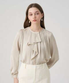 ANAYI / アナイ シャツ・ブラウス | ヴィンテージサテンラッフルブラウス