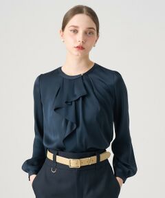 ANAYI / アナイ シャツ・ブラウス | ヴィンテージサテンラッフルブラウス