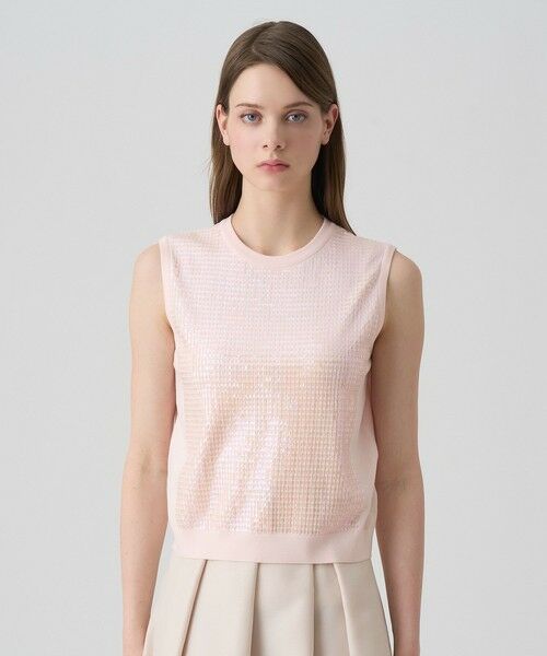 ANAYI / アナイ ニット・セーター | スパンコールエンブロイダリー プルオーバー | 詳細6