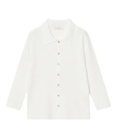 ANAYI / アナイ カーディガン・ボレロ | 襟付きリブカーディガン