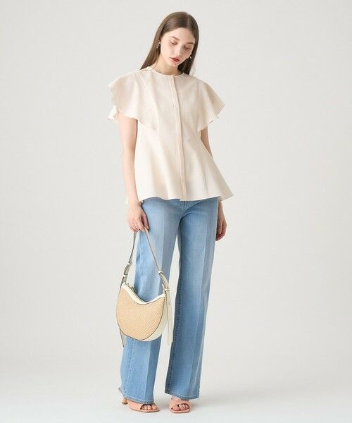 ANAYI / アナイ ショルダーバッグ | ◇ハーフムーンコンビハンドバッグ | 詳細2