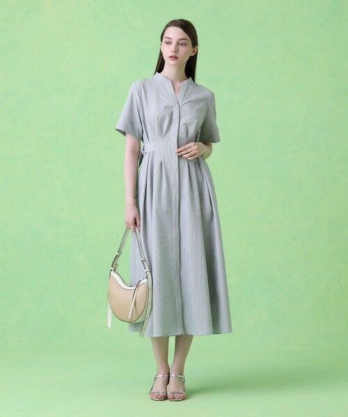 ANAYI / アナイ ショルダーバッグ | ◇ハーフムーンコンビハンドバッグ | 詳細4