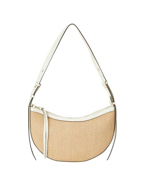 ANAYI / アナイ ショルダーバッグ | ◇ハーフムーンコンビハンドバッグ | 詳細5