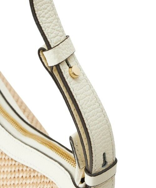 ANAYI / アナイ ショルダーバッグ | ◇ハーフムーンコンビハンドバッグ | 詳細6