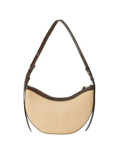 ANAYI / アナイ ショルダーバッグ | ◇ハーフムーンコンビハンドバッグ | 詳細11