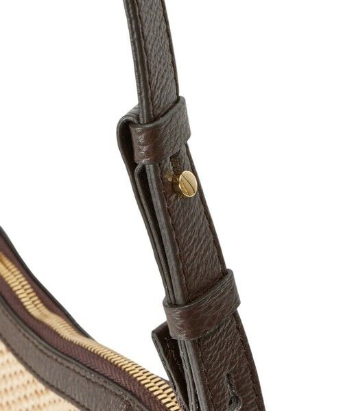 ANAYI / アナイ ショルダーバッグ | ◇ハーフムーンコンビハンドバッグ | 詳細13