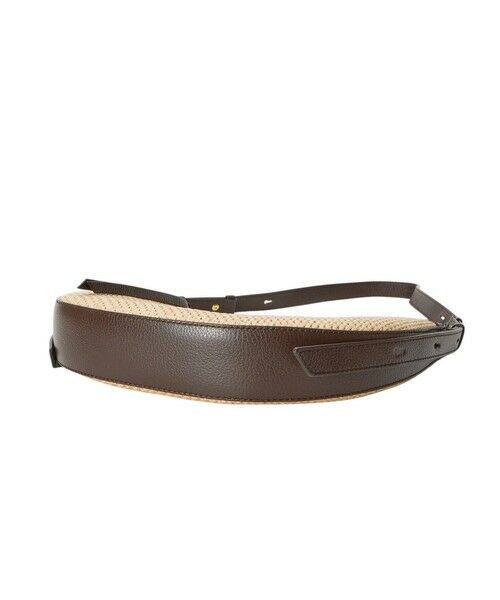 ANAYI / アナイ ショルダーバッグ | ◇ハーフムーンコンビハンドバッグ | 詳細14