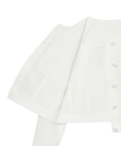 ANAYI / アナイ その他アウター | サッカーストレッチクロップドブルゾン | 詳細13