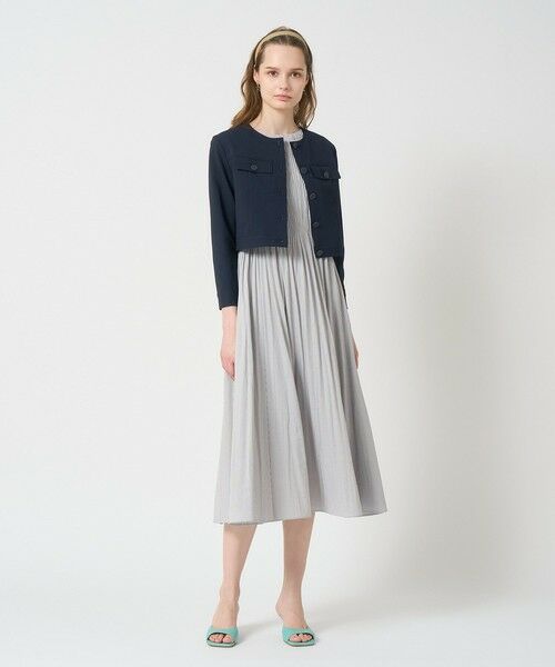 ANAYI / アナイ その他アウター | サッカーストレッチクロップドブルゾン | 詳細19