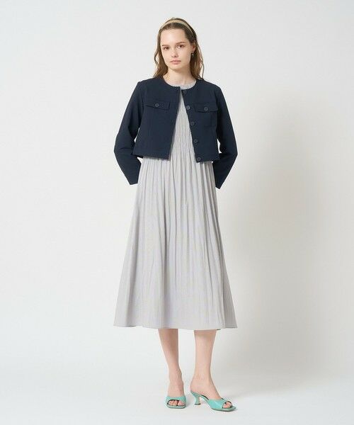 ANAYI / アナイ その他アウター | サッカーストレッチクロップドブルゾン | 詳細17