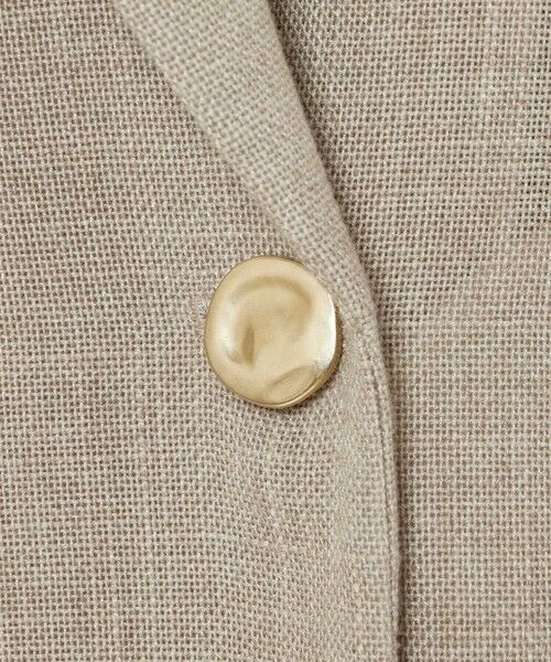 ANAYI / アナイ テーラードジャケット | 【セットアップ対応商品】カラミリネンライクフレンチスリーブ ジャケット | 詳細12
