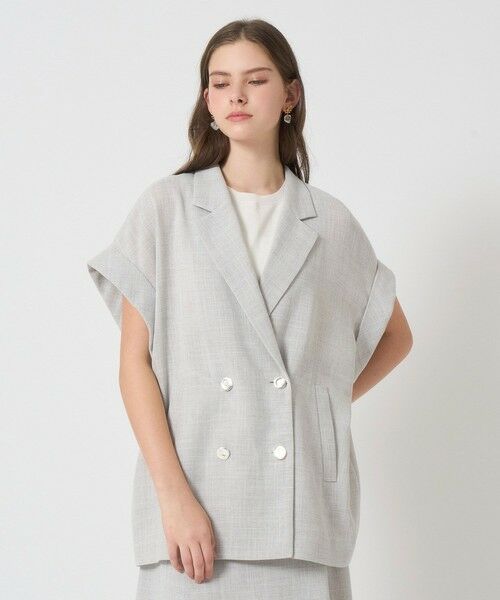アニーカ　ショートスリーブジャケット UNITED ARROWS green label relaxing エアシカル ショート