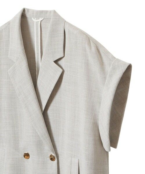 セットアップ対応商品】カラミリネンライクフレンチスリーブ