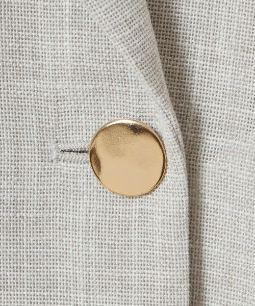 ANAYI / アナイ テーラードジャケット | 【セットアップ対応商品】カラミリネンライクフレンチスリーブ ジャケット | 詳細28