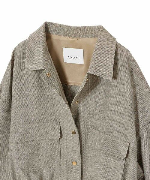 ANAYI / アナイ ブルゾン | 麻調スラブドビーステンブルゾン | 詳細10