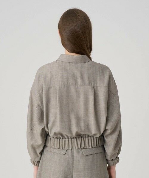 ANAYI / アナイ ブルゾン | 麻調スラブドビーステンブルゾン | 詳細3