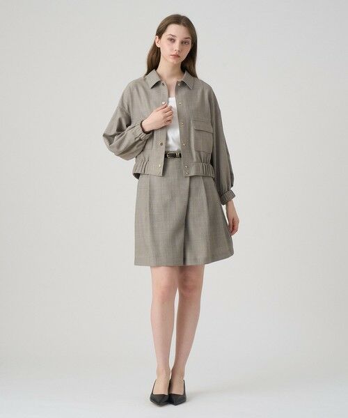 ANAYI / アナイ ブルゾン | 麻調スラブドビーステンブルゾン | 詳細6