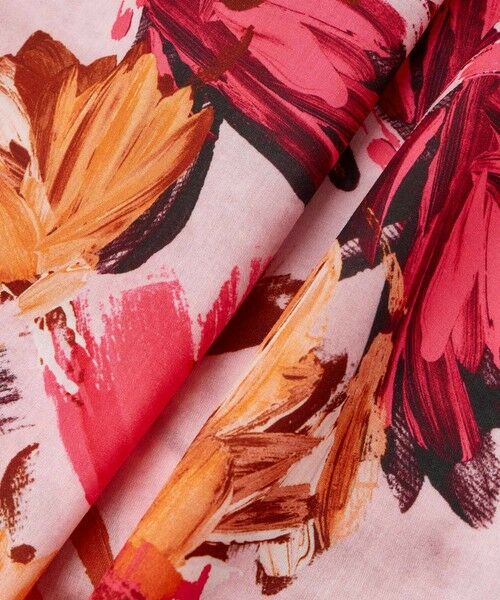 ANAYI / アナイ ミニ・ひざ丈スカート | ペイントフラワープリントティアード スカート | 詳細5