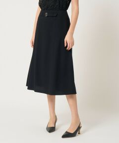 ANAYI / アナイ ミニ・ひざ丈スカート | ライトスラブバックルスカート