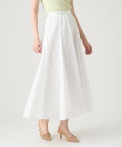 ANAYI / アナイ ロング・マキシ丈スカート | ナイロンコットンタフタマチフレア スカート