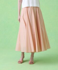 ANAYI / アナイ ロング・マキシ丈スカート | ナイロンコットンタフタマチフレア スカート