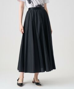 ANAYI / アナイ ロング・マキシ丈スカート | ナイロンコットンタフタマチフレア スカート