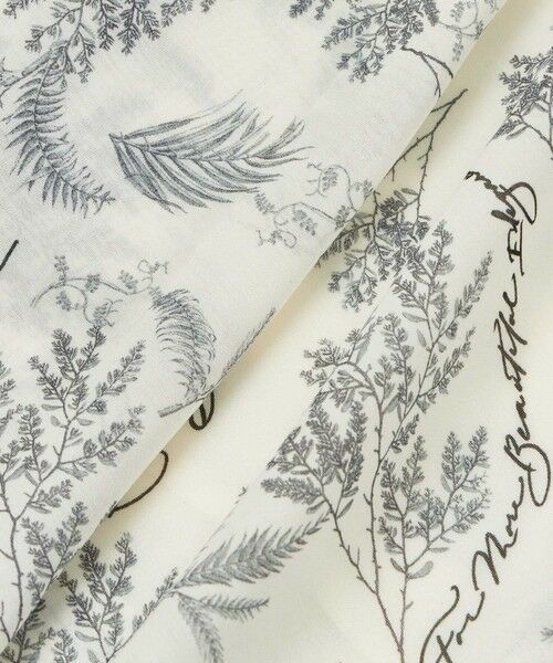 ANAYI / アナイ ミニ・ひざ丈スカート | 【セットアップ対応商品】リーフカリグラフィープリントマチフレア スカート | 詳細16