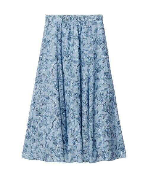ANAYI / アナイ ミニ・ひざ丈スカート | 【セットアップ対応商品】リーフカリグラフィープリントマチフレア スカート | 詳細22