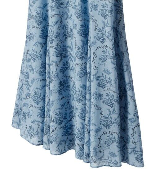 ANAYI / アナイ ミニ・ひざ丈スカート | 【セットアップ対応商品】リーフカリグラフィープリントマチフレア スカート | 詳細23