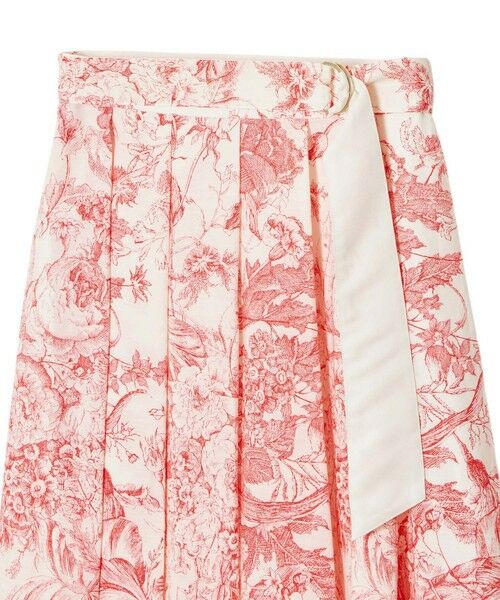 ANAYI / アナイ ロング・マキシ丈スカート | フラワートワルドジュイプリントタック スカート | 詳細6