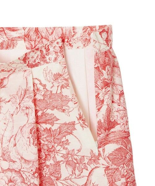 ANAYI / アナイ ロング・マキシ丈スカート | フラワートワルドジュイプリントタック スカート | 詳細8