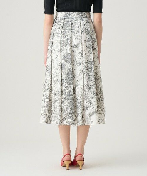 ANAYI / アナイ ロング・マキシ丈スカート | フラワートワルドジュイプリントタック スカート | 詳細15