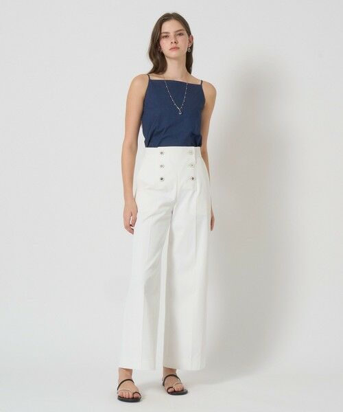 ANAYI / アナイ チノ・ワークパンツ | ライトツイルマリンパンツ | 詳細4