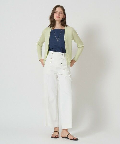 ANAYI / アナイ チノ・ワークパンツ | ライトツイルマリンパンツ | 詳細7