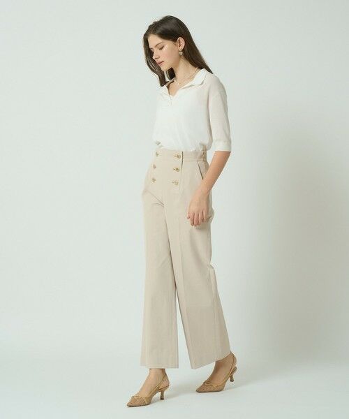 ANAYI / アナイ チノ・ワークパンツ | ライトツイルマリンパンツ | 詳細13