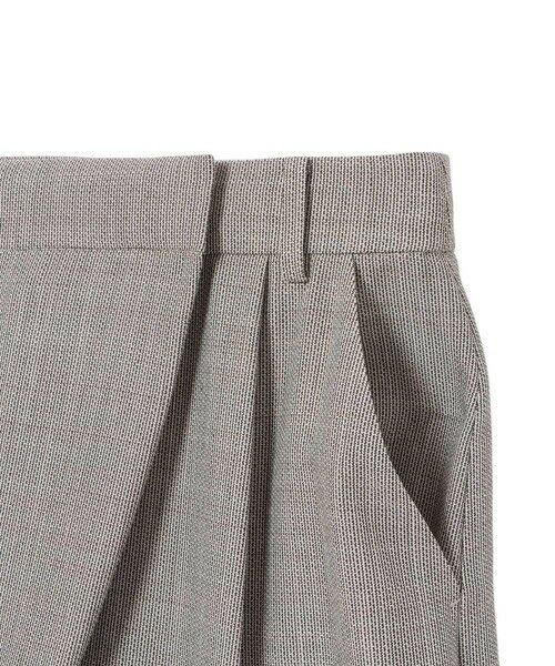 ANAYI / アナイ ショート・ハーフ・半端丈パンツ | 【セットアップ対応商品】麻調スラブドビーショートパンツ | 詳細10