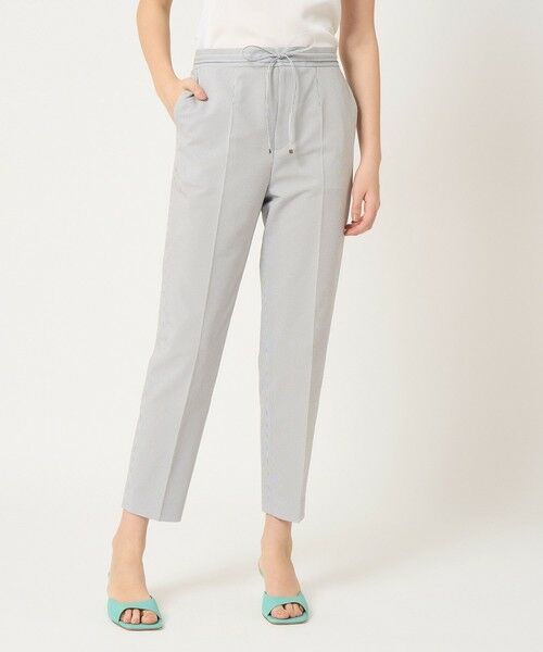 ANAYI/アナイ 【セットアップ対応商品】サッカーストレッチドロストパンツ grey (92) 36 ANAYI/アナイ 【セットアップ対応商品】サッカーストレッチドロストパンツ grey (92) 36
