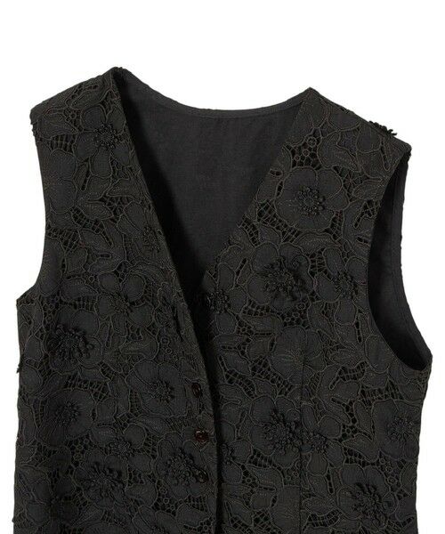 ANAYI / アナイ シャツ・ブラウス | 3Dレース刺繍ジレ ブラウス | 詳細18