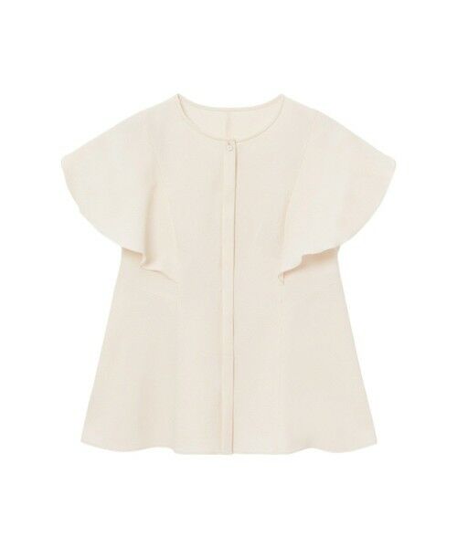 ANAYI / アナイ シャツ・ブラウス | 【セットアップ対応商品】サッカーストレッチペタルスリーブ ブラウス | 詳細5