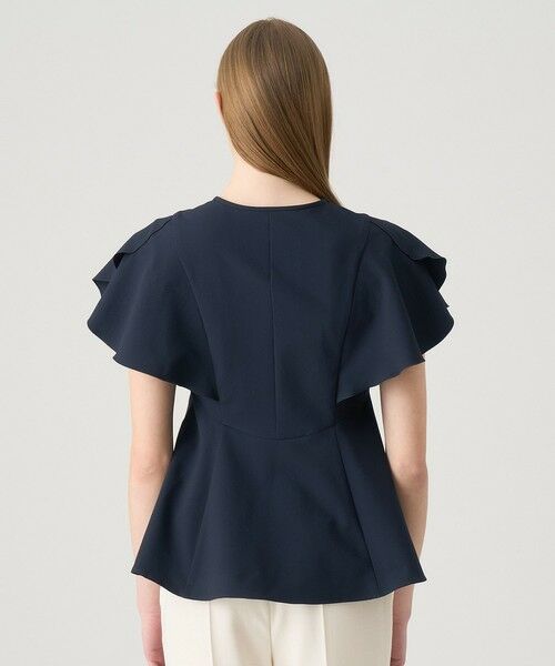 ANAYI / アナイ シャツ・ブラウス | 【セットアップ対応商品】サッカーストレッチペタルスリーブ ブラウス | 詳細16