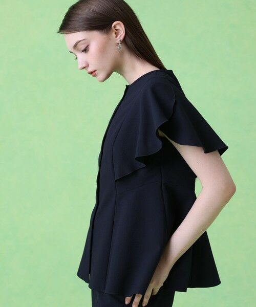 ANAYI / アナイ シャツ・ブラウス | 【セットアップ対応商品】サッカーストレッチペタルスリーブ ブラウス | 詳細19